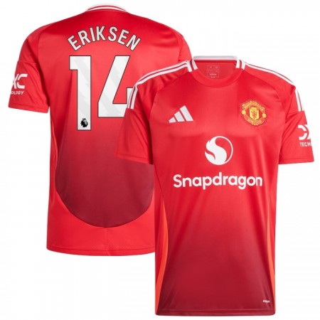 Manchester United Eriksen 14 Hjemmedrakt 2024-25 Kortermet Manchester United Eriksen 14 Hjemmedrakt 2024-25 Kortermet